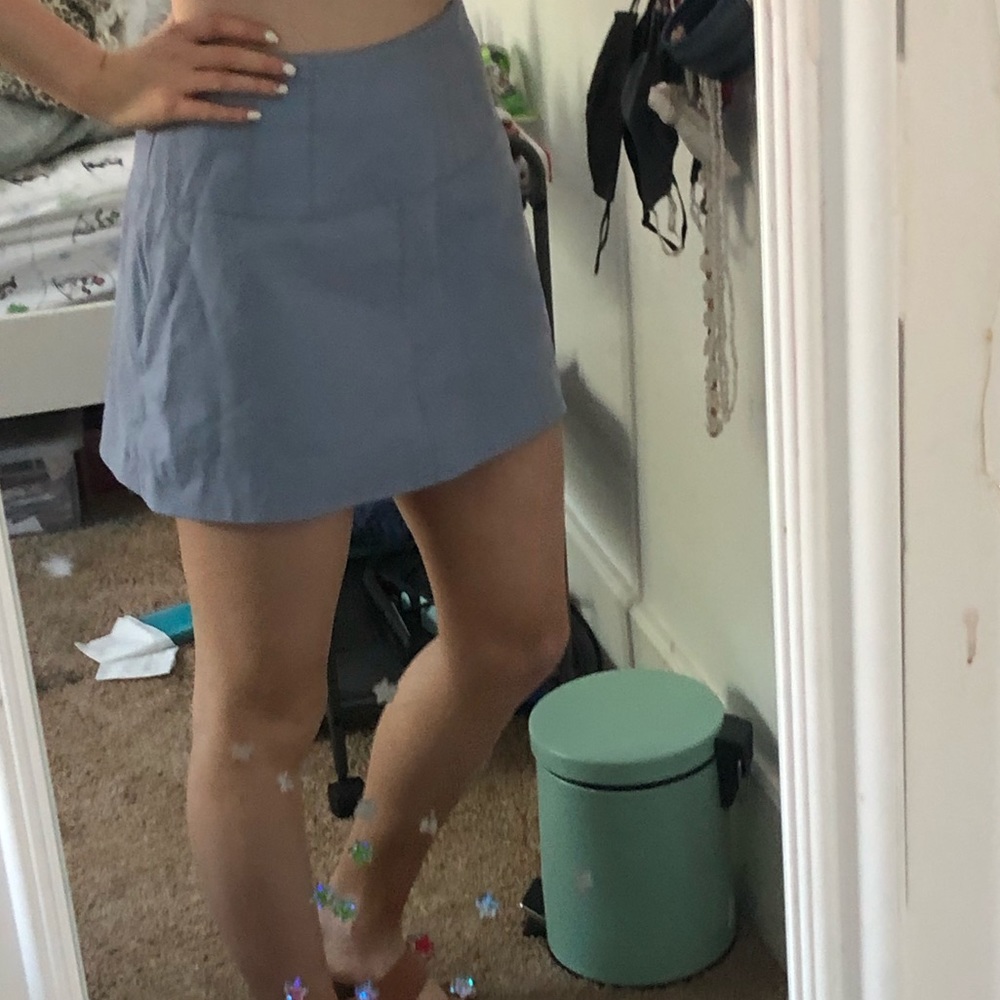 Free People light purple pencil skirt